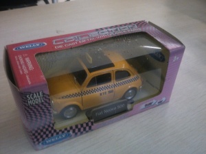 Diecast Welly Fiat Nuova 500