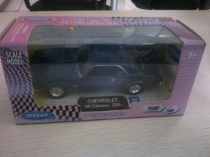 Diecast Welly Chevrolet '68 Camaro Z28